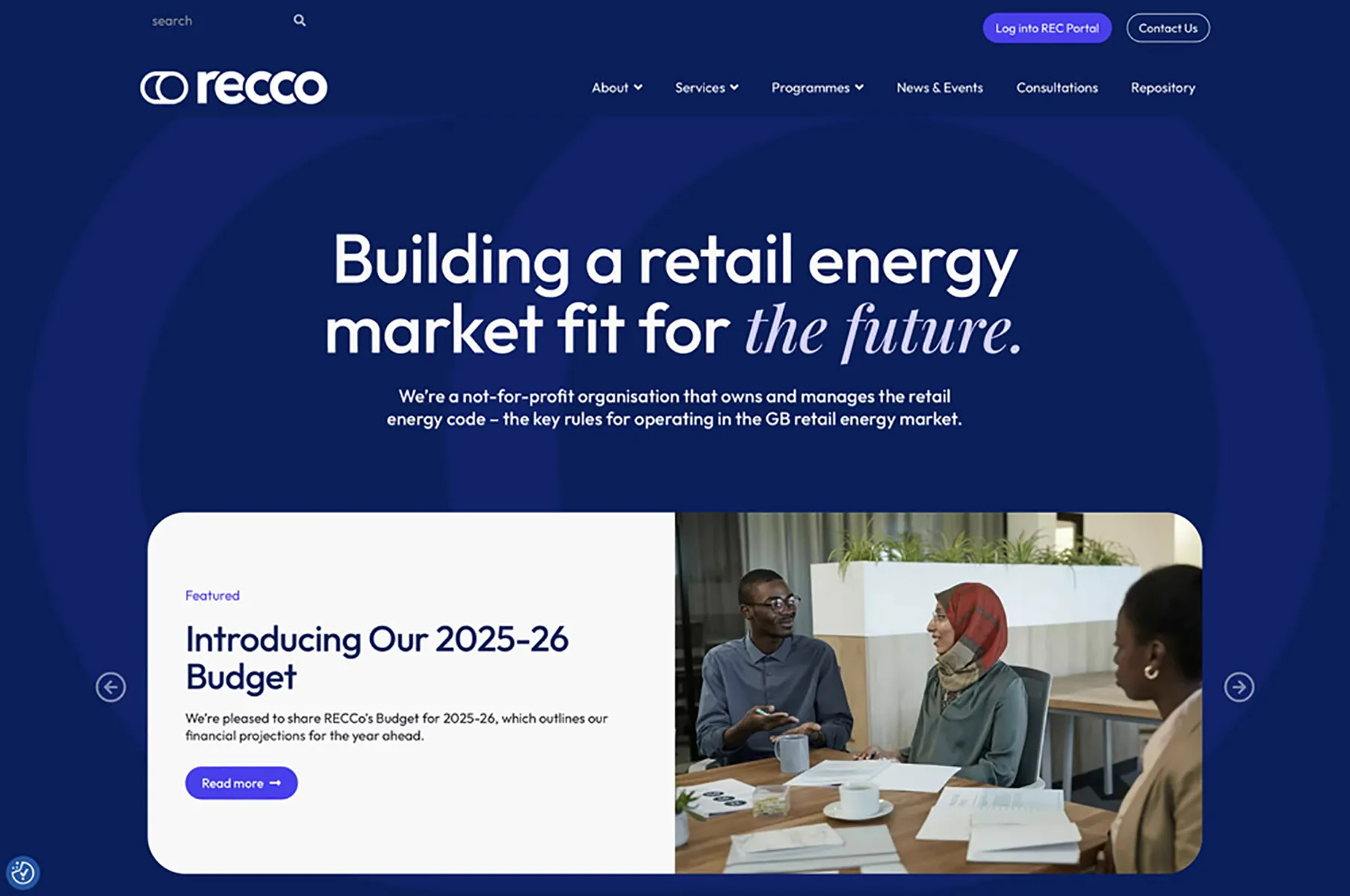 RECCo Main Image